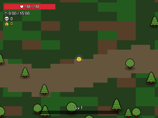 Capture d'ecran de Emoji Survivors