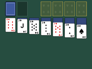 Capture d'ecran de Klondike Solitaire
