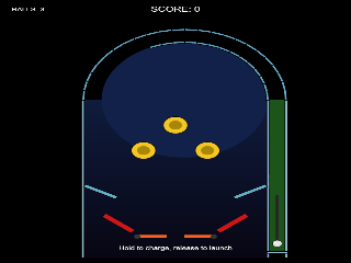 Capture d'ecran de Pinball