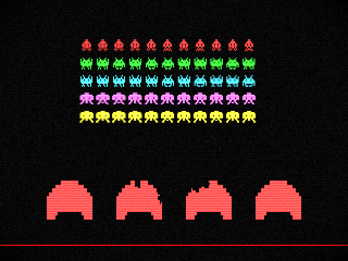 Capture d'ecran de Space Intruders